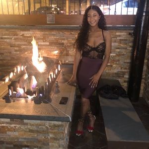 Akira body-con skirt